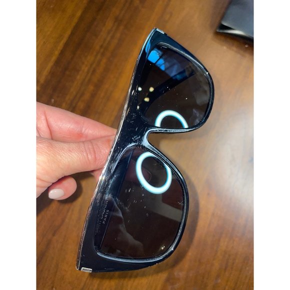 AUTHENTIC Saint Laurent SL 1 Combi 001 Black With Grey Sunglasses 59mm Unisex
